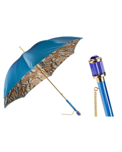 Pasotti - Blue Animalier Umbrella