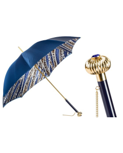 Pasotti - Fantastic Umbrella with Pearls and Cheetah Print