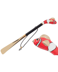 Pasotti Luxury Red Fish Shoehorn