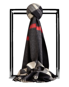 Burberry Check Cashmere Scarf