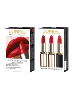 L'Oréal Paris - Color Riche Red Obsession Lipstick Trio