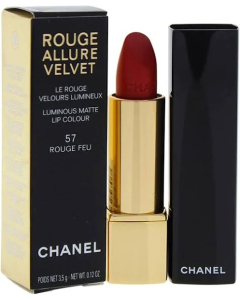 Chanel - Rouge Allure Velvet Luminous Matte Lip Colour #57 Rouge Feu (3.5g)