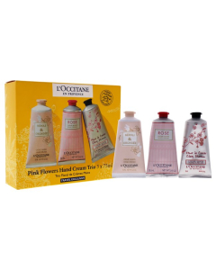 L'Occitane - Pink Flowers Hand Cream Tri (3 x 75ml)