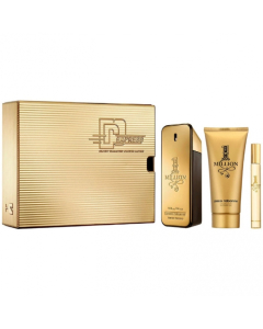 Paco Rabanne - One Million Eau De Toilette Spray 3 Piece Set (100ml)