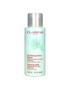 Clarins Cleansing Milk With Alpine Herbs/Moringa for Dry/Normal Skin - 400ml