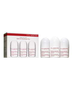 Clarins - Trio Gentle Care Roll-On Deodorant (50ml x3)