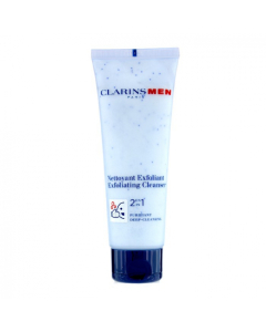 Clarins Mens Exfoliating Cleanser- 125ml (Damaged Box)