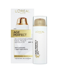 L'Oreal -  Skin Age Perfect Face & Neck SPF15 Cream (50ml)