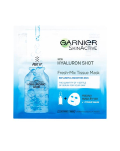 Garnier - Fresh-Mix Tissue Mask with Re-Plumping Hyaluron Shot