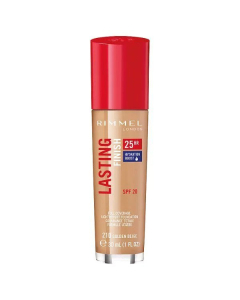 Rimmel - Lasting Finish 25hr Foundation SPF20 in 210 Golden Beige (30ml)