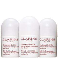 Clarins - Gentle Care Roll-On Deodorant Trio (3 x 50ml)
