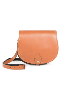 Gweniss Avery Saddle Bag - Dark Tan