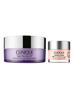 Clinique - Take The Day Off Cleansing Balm (125ml) + Moisture Surge 100 Hour Auto-Replenishing Hydrator (30ml)