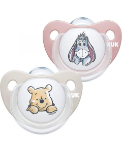 NUK Trendline Baby Dummy 2 Pack (0 - 6 months)