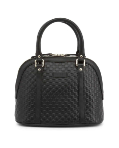 Gucci - Guccissima Leather Mini Dome Bag Black