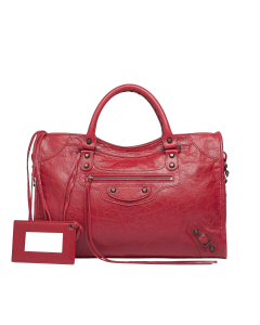 Balenciaga Giant Classic City Bag - Rouge Cardinal