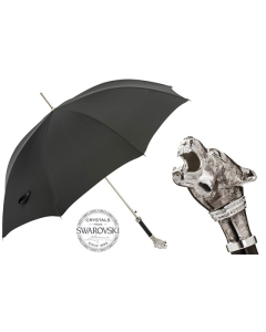 Pasotti - Vintage Panther Umbrella with Swarovski® Crystals