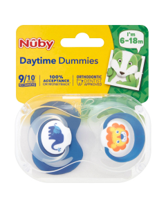 Nuby - 2 Uber Dummy Day (6 - 18 Months)