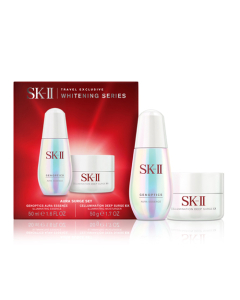 SK-II Whitening Series Set - Genoptics Aura Essence (50ml) + Cellumination Deep Surge Ex (50ml)