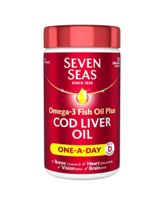 Seven Seas - Cod Liver Oil One-A-Day 120 Capsules