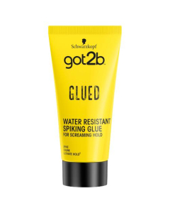 Schwarzkopf got2b Glued Water Resistant Spiking Glue Hair Gel 6 Pack  (6x 150ml)
