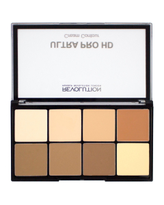 Makeup Revolution - Ultra Pro HD Cream Contour Palette in Light/Medium