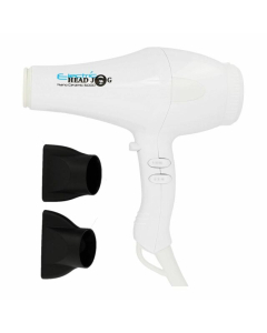 Hairtools - Electric Head Jog Nano Ceramic 6000 Hair Dryer White