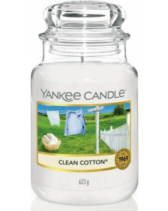 Yankee Candle - Clean Cotton Large Candle (623g)