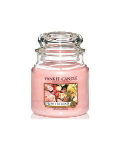 Yankee Candle - Fresh Cut Roses Medium Jar Candle (411g)