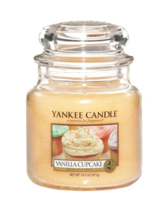 Yankee Candle - Vanilla Cupcake Medium Jar Candle (411g)