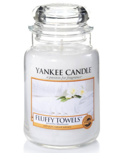 Yankee Candle - Fluffy Towels Large Jar (623g)