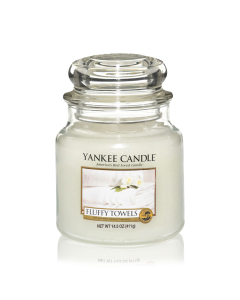 Yankee Candle - Fluffy Towels Medium Jar (411g)