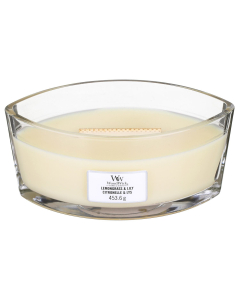 WoodWick - Lemongrass & Lily Ellipse Jar Candle
