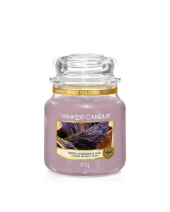 Yankee Candle - Dried Lavender & Oak Medium Jar (411g)