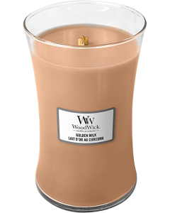 WoodWick - Golden Milk Large Hourglass Candle