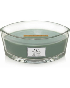 WoodWick - Sage & Myrrh Ellipse Jar Candle
