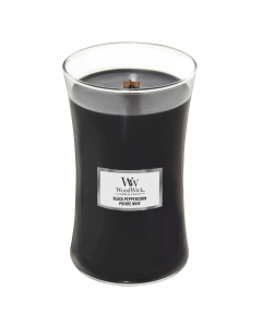 WoodWick - Black Peppercorn Large Hourglass Candle