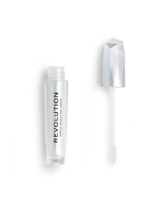 Makeup Revolution - Precious Stone Glitter Lip Topper in Iced Diamond