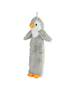Warmies - 3D Grey Penguin Hot Water Bottle