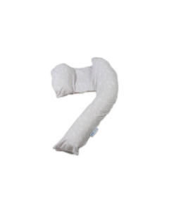 Dream Genii - Floral Grey Cotton Pillow