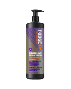 Fudge - Clean Blonde Damage Rewind Violet-Toning Shampoo (1000ml)