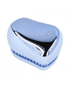 Tangle Teezer - Compact Styler Detangling Hairbrush Sky Blue Delight Chrome
