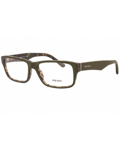 Prada Eyeglass Frames - Green/Tortoiseshell - Size 55