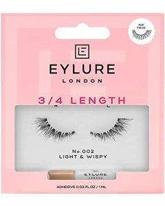 Eylure -  002 Light & Wispy 3/4 Length Lashes