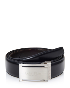 Calvin Klein Collection Leather Belt with Cut Out Buckle - SU31CK0007 D22