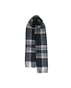 House of Edgar - Lambswool Scarf Clunie Burn Charcoal 568/3161