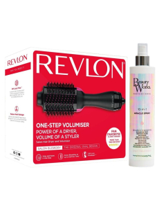 Revlon - Pro Collection One Step Dryer & Volumiser + Beauty Works - Ten-in-One Miracle Spray (250ml)