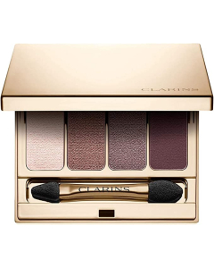 Clarins - 4 Colour 04 Oud Wet & Dry Eyeshadow Palette (6.9g)