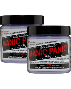 Manic Panic - High Voltage Semi-Permanent Hair Colour Cream - Virgin Snow Toner (2x118ml)