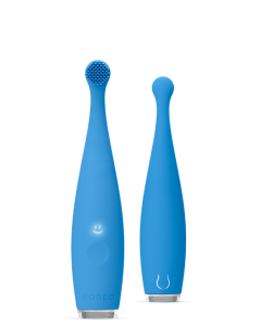 Foreo -  ISSA Baby Silicone Sonic Toothbrush 0-4 Years Bubble Blue Dino - USB Plug